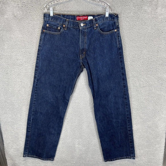 Levi's Other - Vintage Levis 529 Jeans Mens 36x32 Blue Low Rise Straight‎ Made in USA